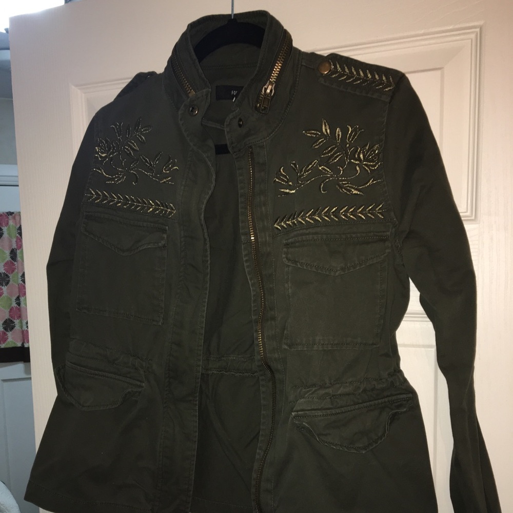 Olive green jacket